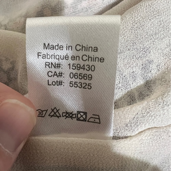 Elan Tiered Elastic Waist Mini‎ Floral Polyester Skirt - sz S - Picture 5 of 5